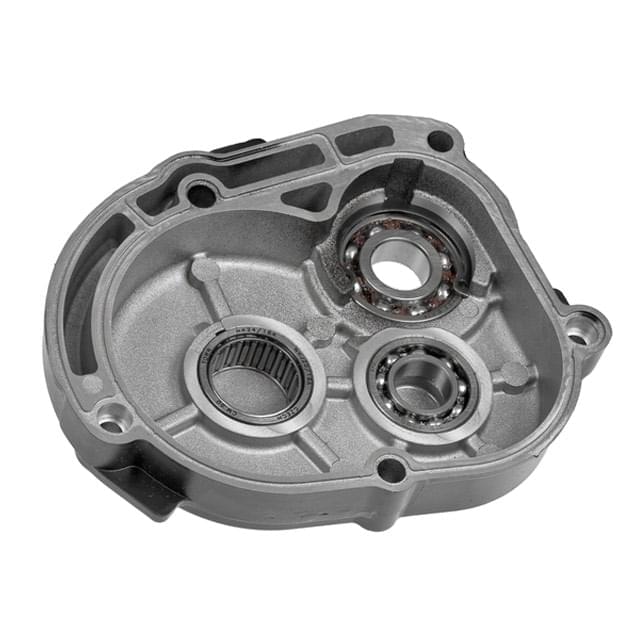 Tapa de transmisión Polini, con cojinetes, fundido en aluminio, junta tórica + retén, PIAGGIO d.12