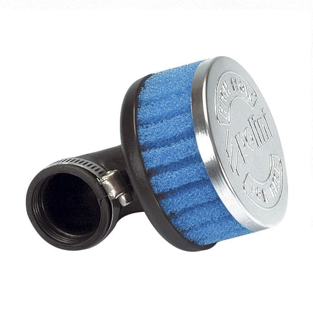 Filtro de potencia, Polini, corto, curvado 90°, PHVA-PHBN-PHBG-PHBD, d=34mm