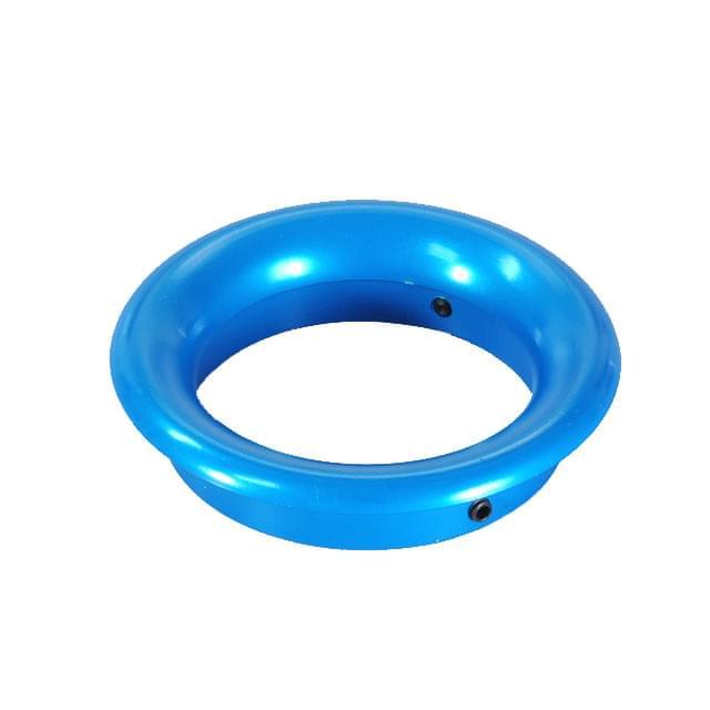 Embudo Polini, 55,5mm (Koso 28mm Carburador), azul cromado