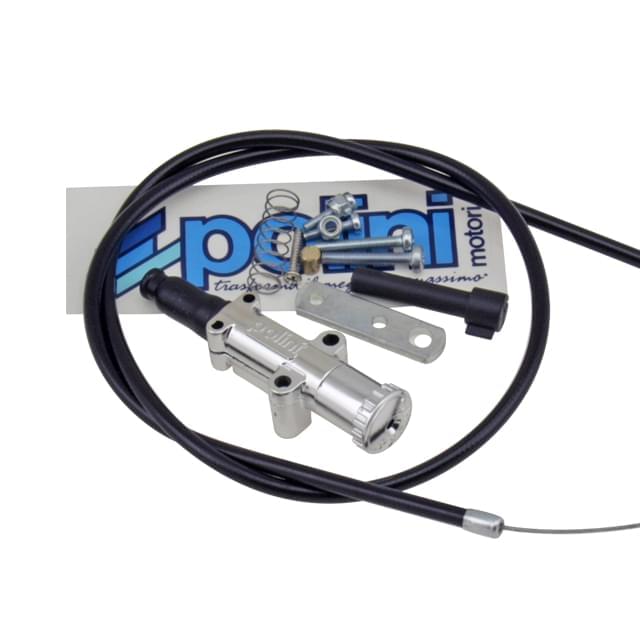 Choke (Kit) Polini, kit completo con cable, cromado