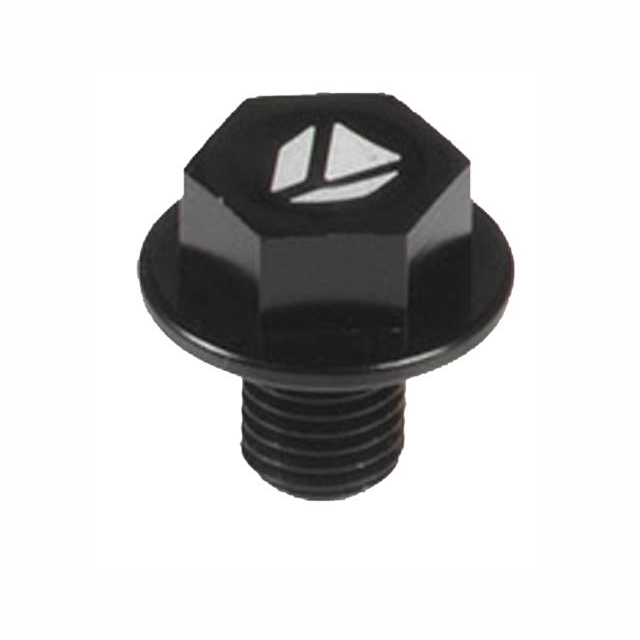 Tapón vaciado aceite CNC imantado Pitbike, negro