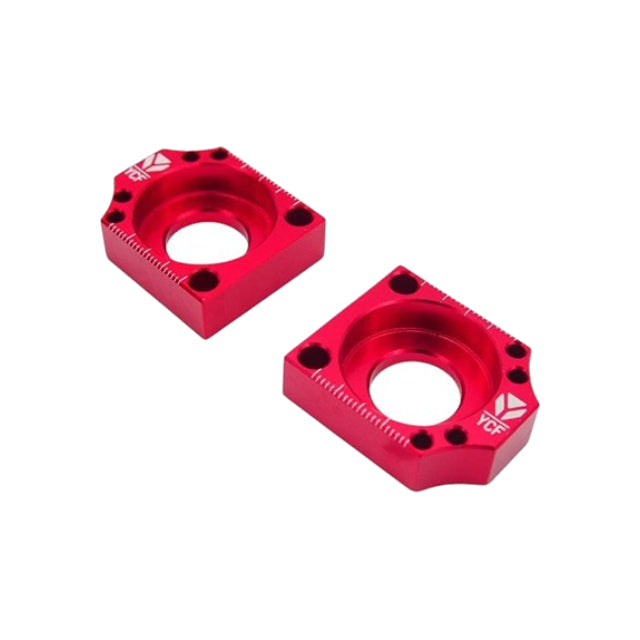 Bloque tensor cadena CNC Pitbike, rojo