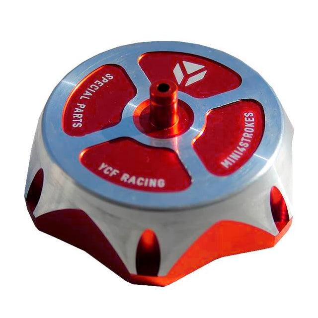 Tapon depósito CNC Pitbike, rojo