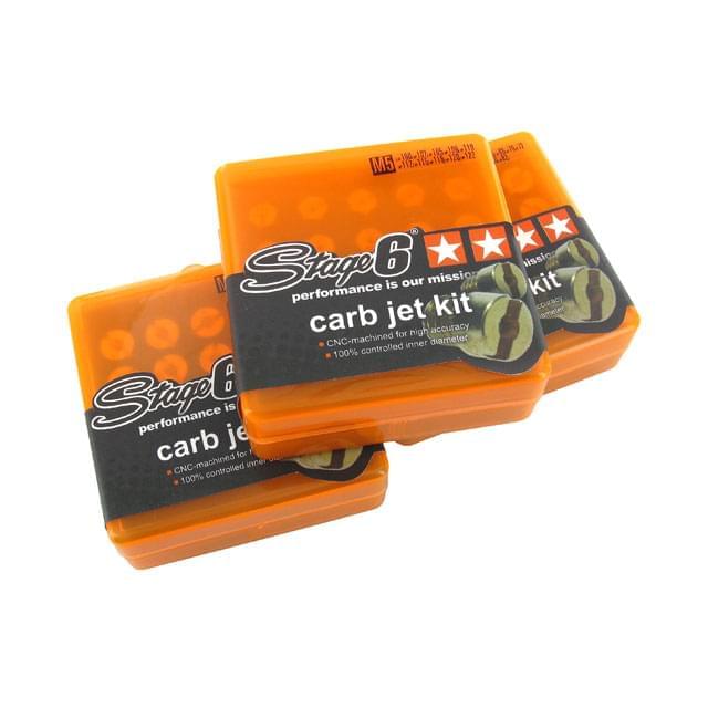 Chicles (Kit de 10 Un.) "Stage6" para Mikuni TM24 (d=6mm) tallas: 100-122