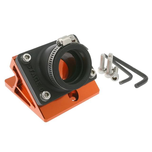 Sistema de admisión central Minarelli horizontal d=34,5mm Stage6 R/T - naranja