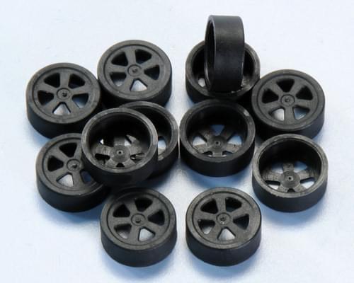 Casquillos Polini, para pesos de 15x12 mm, incl. Guias de plato, azul