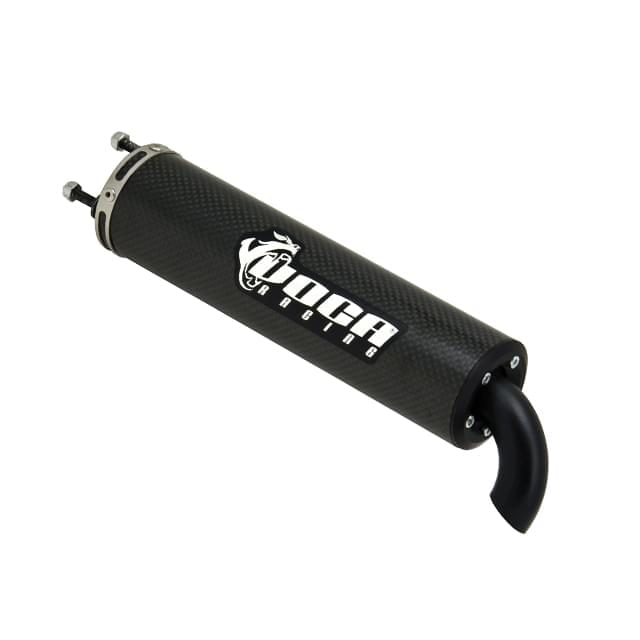 Silenciador VOCA Combat 3 tornillos VOCA Racing - Carbono
