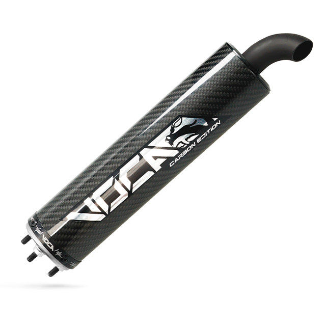 Silenciador VOCA Combat 3 tornillos VOCA Racing - Carbono