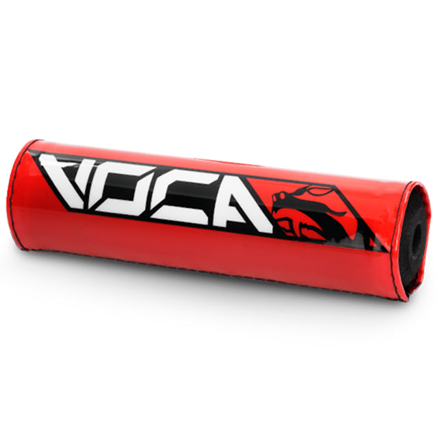 Protector de manillar VOCA "Scooter", ancho 180mm, ideal scooters 50cc, rojo