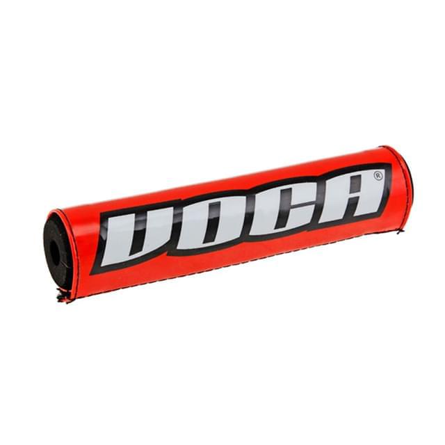 Protector de manillar VOCA "Scooter", ancho 180mm, ideal scooters 50cc, rojo