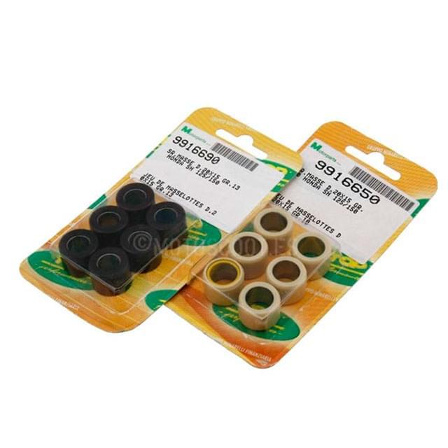 Rodillos variador (set) TopPerformances, para variador orginal, 20x15, 15,5 gr