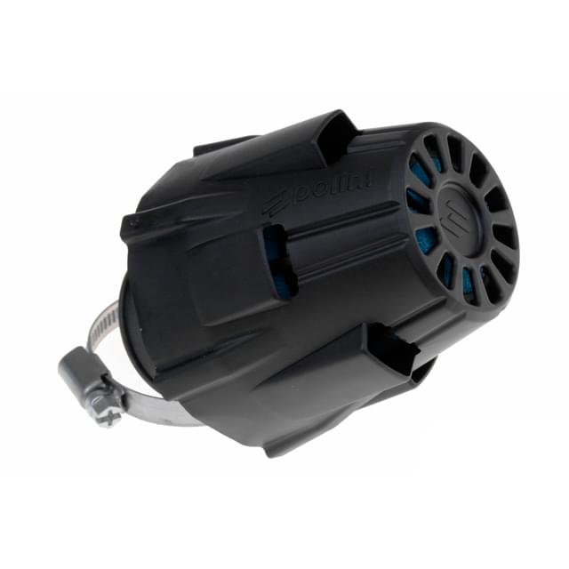 Filtro de potencia POLINI PHBG Racing, negro, recto D.37mm,