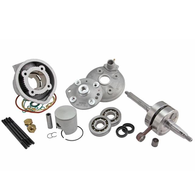 Kit cilindro y cigüeñal Top Performances 77cc, carrera 39mm,, Piaggio
