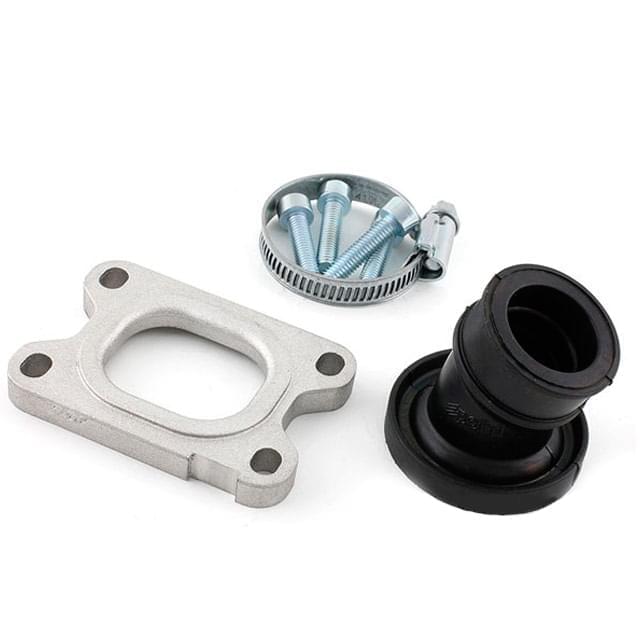 Tobera de admisión POLINI, orientable, D.19-21mm, AM6 - Derbi