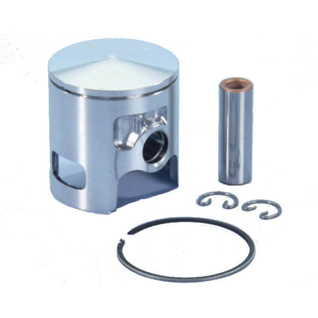 Pistón POLINI, D.46mm, segmento cromado, letra B, Peugeot 103 LC