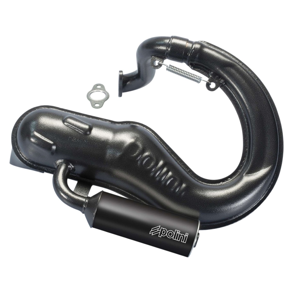 Escape con silenciador aluminio Vespa PK S/XL/FL Polini