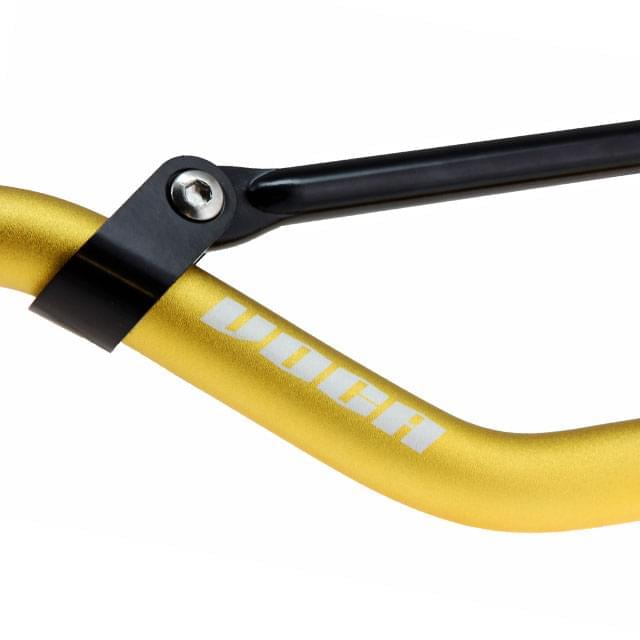 Manillar VOCA Racing Cross, 22,2mm, oro, sin protector