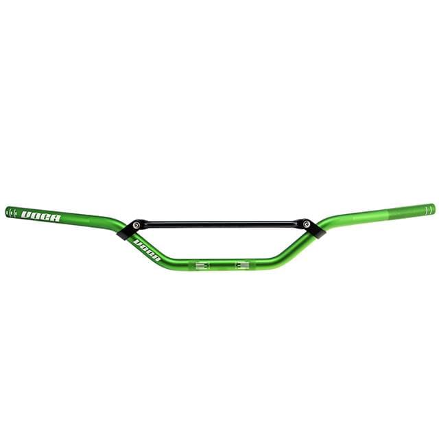 Manillar VOCA Racing Cross, 22,2mm, verde, sin protector