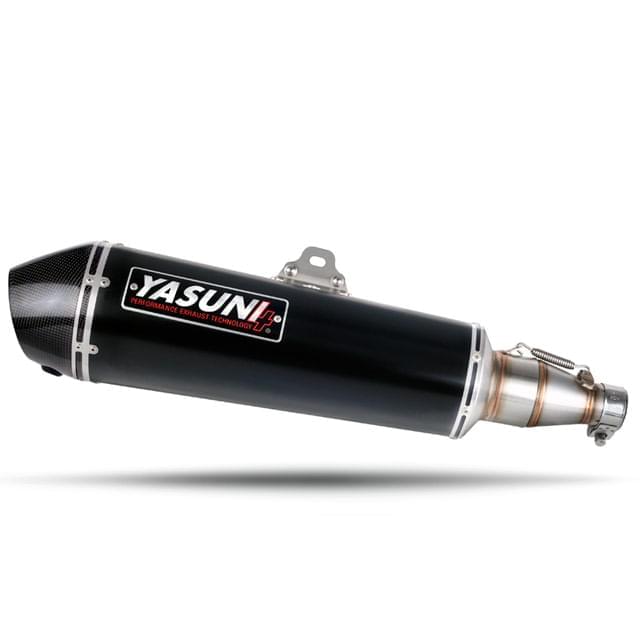 Escape Superdink 300 Kawasaki J300 Black Carbon homologado CE Yasuni 4T