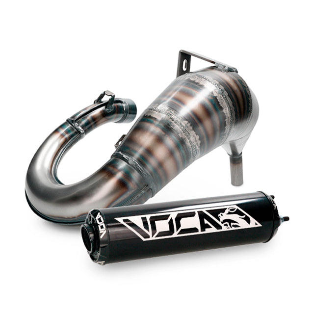 Escape Derbi Senda/DRD Aprilia RX/SX VOCA Cross Rookie 50/70cc (CE) silenciador negro