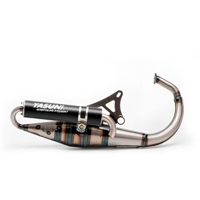 Escape Minarelli vertical silenciador negro anodizado homologado CE Yasuni Scooter Z 	