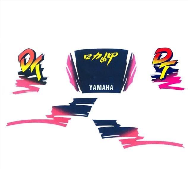 Kit pegatinas Yamaha DT 50 LC Azul