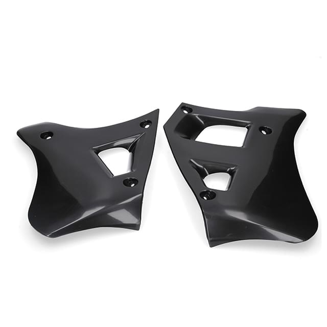 Tapas radiador Yamaha DTR 125 88 - 03 HP - Negro