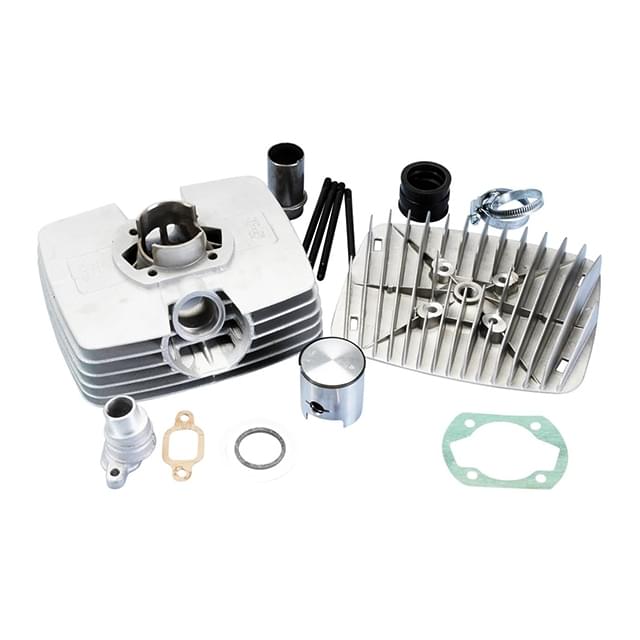 Cilindro Polini S6000 80cc Minarelli P6R ø48mm Carrera 42mm