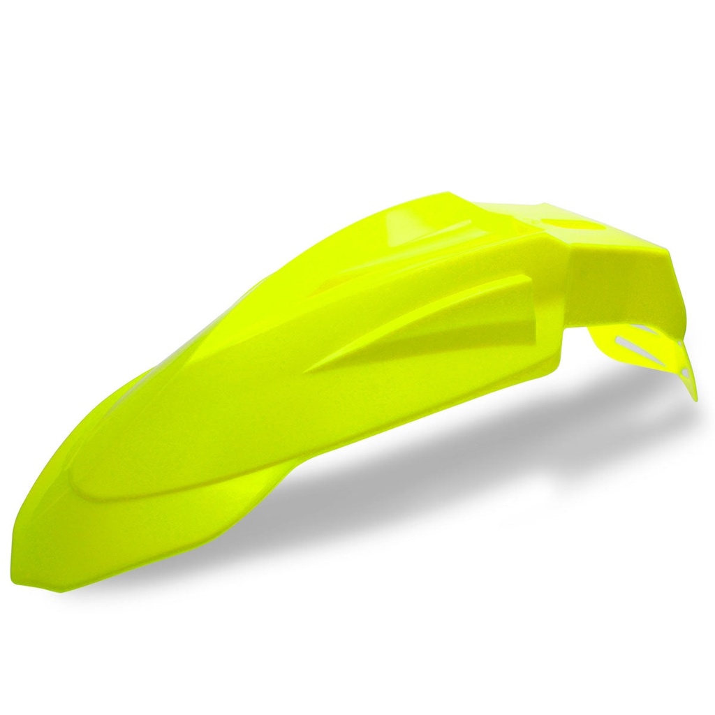 Guardabarros delantero HP "Supermotard" (ciclomotor de marchas 50c.c.) - Amarillo Neon
