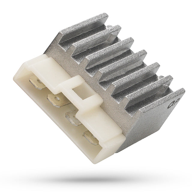 Regulador Minarelli scooter <2003 12V 8A CA/CC 4 pins conector plano Allpro