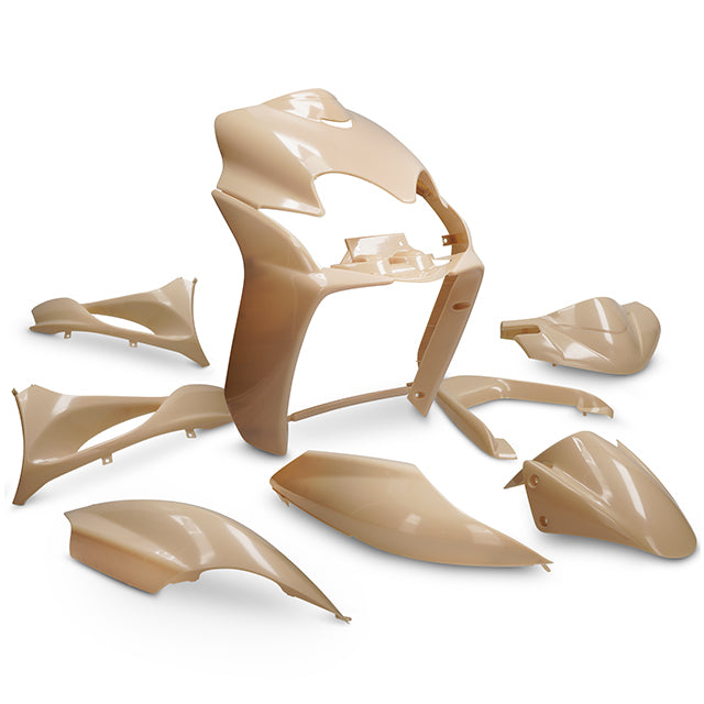 Kit de carenados Yamaha Jog R RR / MBK Mach G 9 piezas sin pintar AllPro