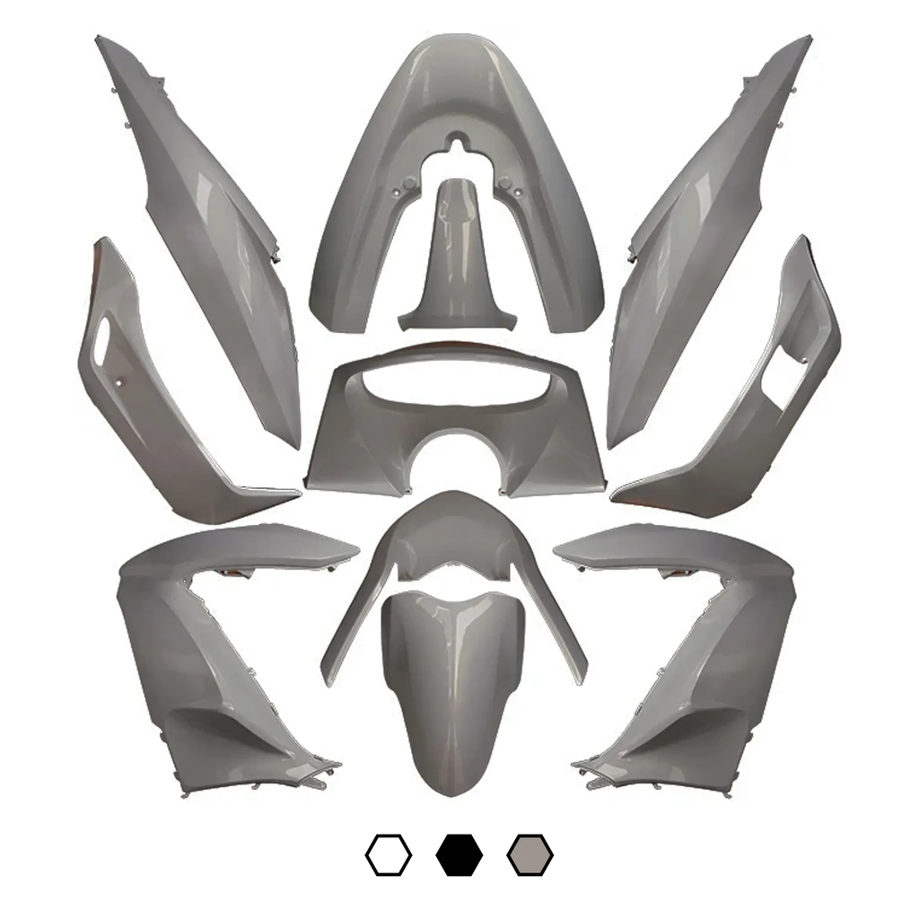 Kit de carenados Honda PCX <2013 11 piezas blanco AllPro