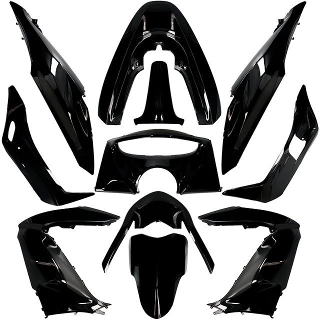 Kit de carenados Honda PCX <2013 11 piezas negro AllPro