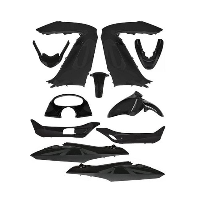 Kit de carenados Honda PCX <2013 11 piezas negro AllPro