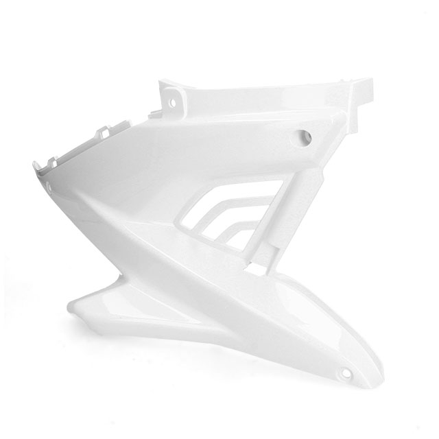 Tapa cubre motor derecha Yamaha Aerox / MBK Nitro hasta 2013 blanco AllPro