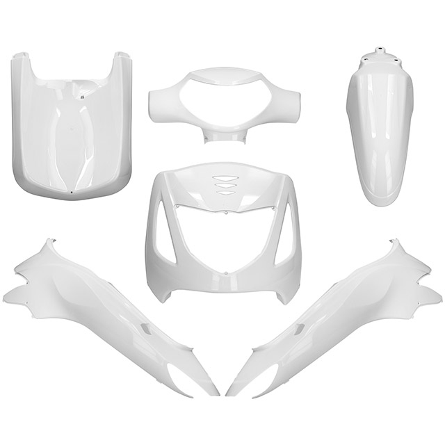Kit de carenados Honda SH <2004 6 piezas blanco AllPro