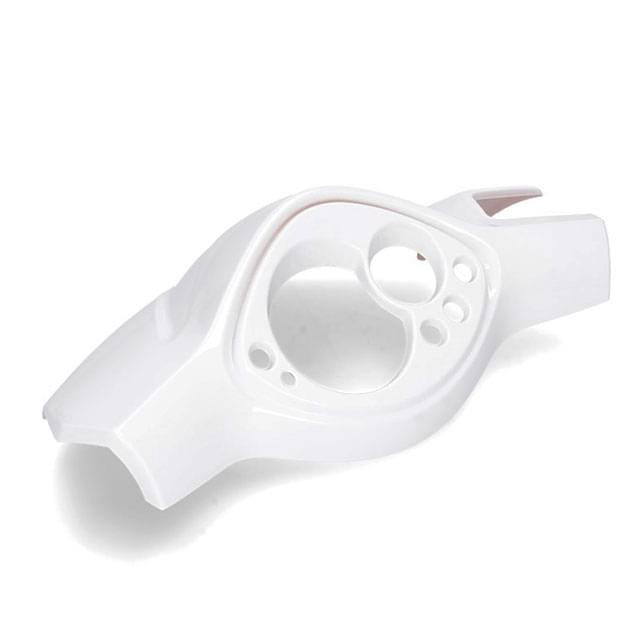 Tapa cubre tacómetro Yamaha Jog R RR / MBK Mach G blanco AllPro