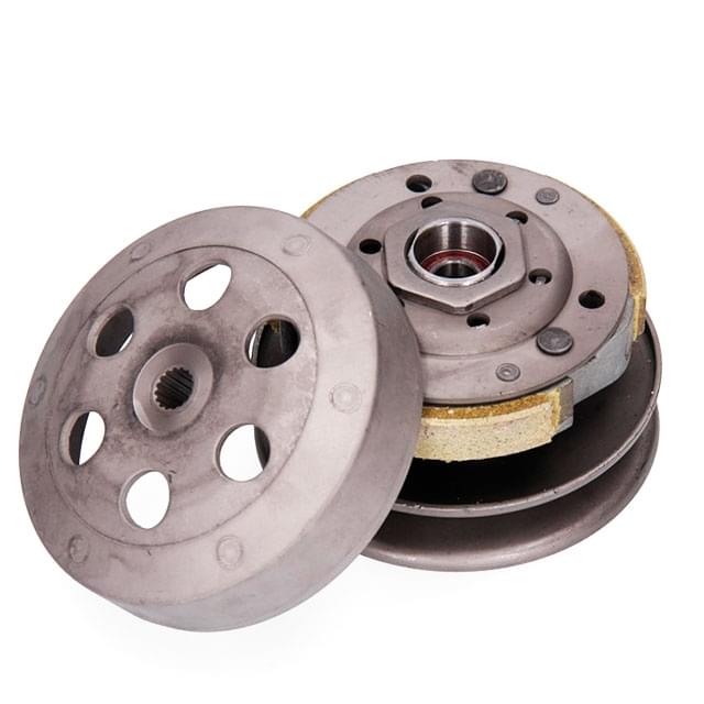 Kit Poleas Embrague y Campana Minarelli horizontal 107mm tipo original AllPro