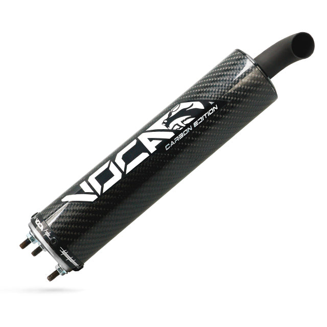 Silenciador Scooter Sabotage 50/70cc Voca Racing - Carbono