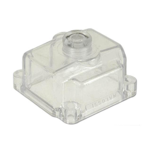 Cubeta del carburador SHA Malossi, con tapón chorro máximo, transparente