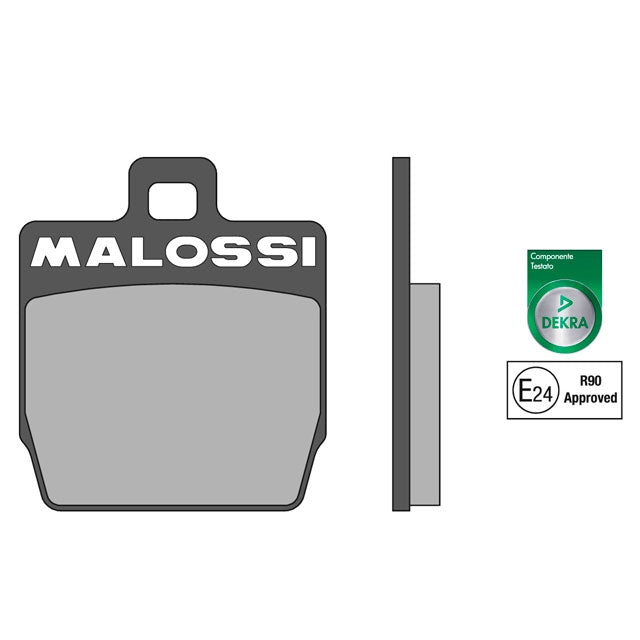 Pastillas de freno traseras Yamaha Aerox 50 LC / MBK Nitro 50 Malossi sport - orgánico