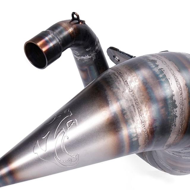 Bufanda de escape Derbi DRD Pro Cross Carbon 80 VOCA Racing