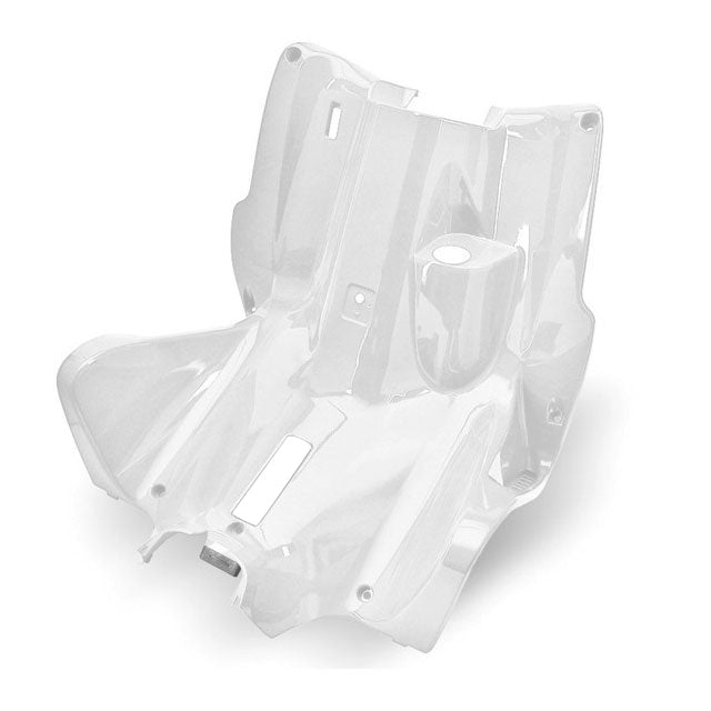 Contraescudo Yamaha Aerox / MBK Nitro blanco Allpro