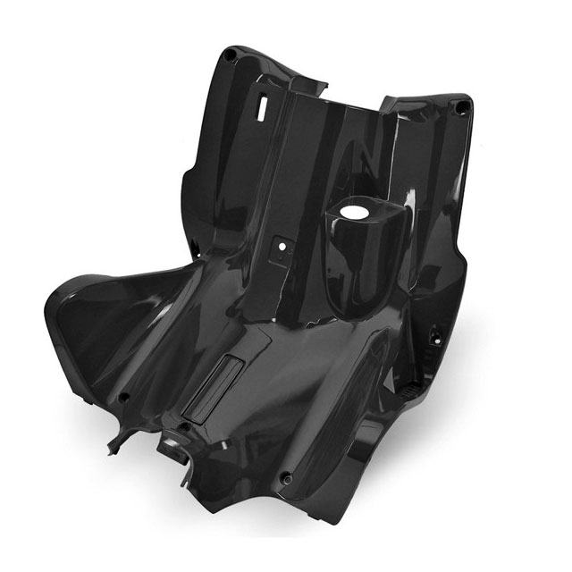 Contraescudo Yamaha Aerox / MBK Nitro negro Allpro