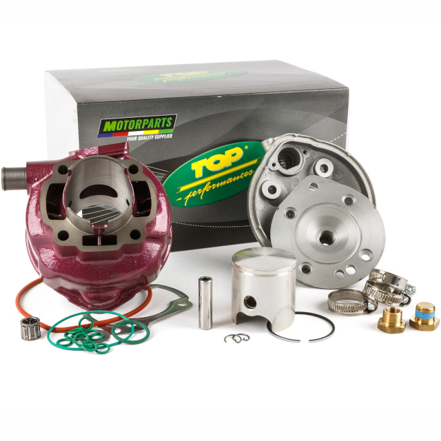 Cilindro Minarelli horizontal LC 70cc Top Rosa Due Plus modular