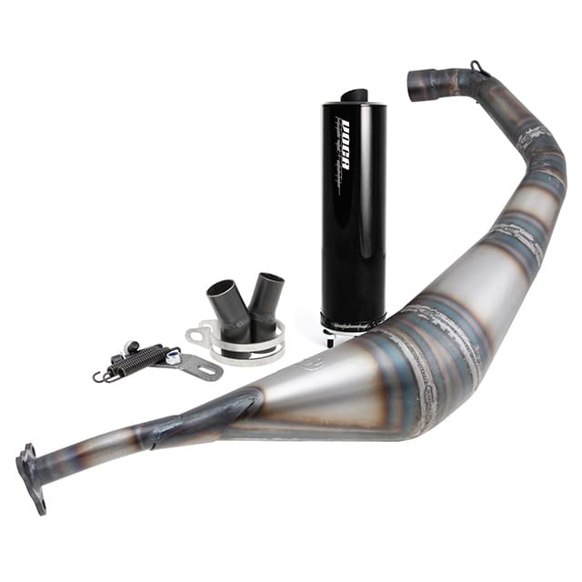 Escape Rieju MRT 50 VOCA Warrior 50/70cc silenciador negro