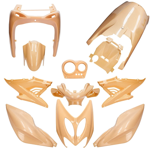 Carenados Yamaha Aerox / MBK Nitro hasta 2013 11 piezas AllPro sin pintar