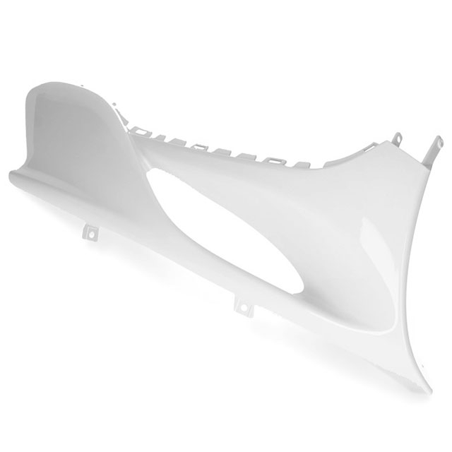 Quilla lado derecho Yamaha Jog R RR / MBK Mach G blanco AllPro