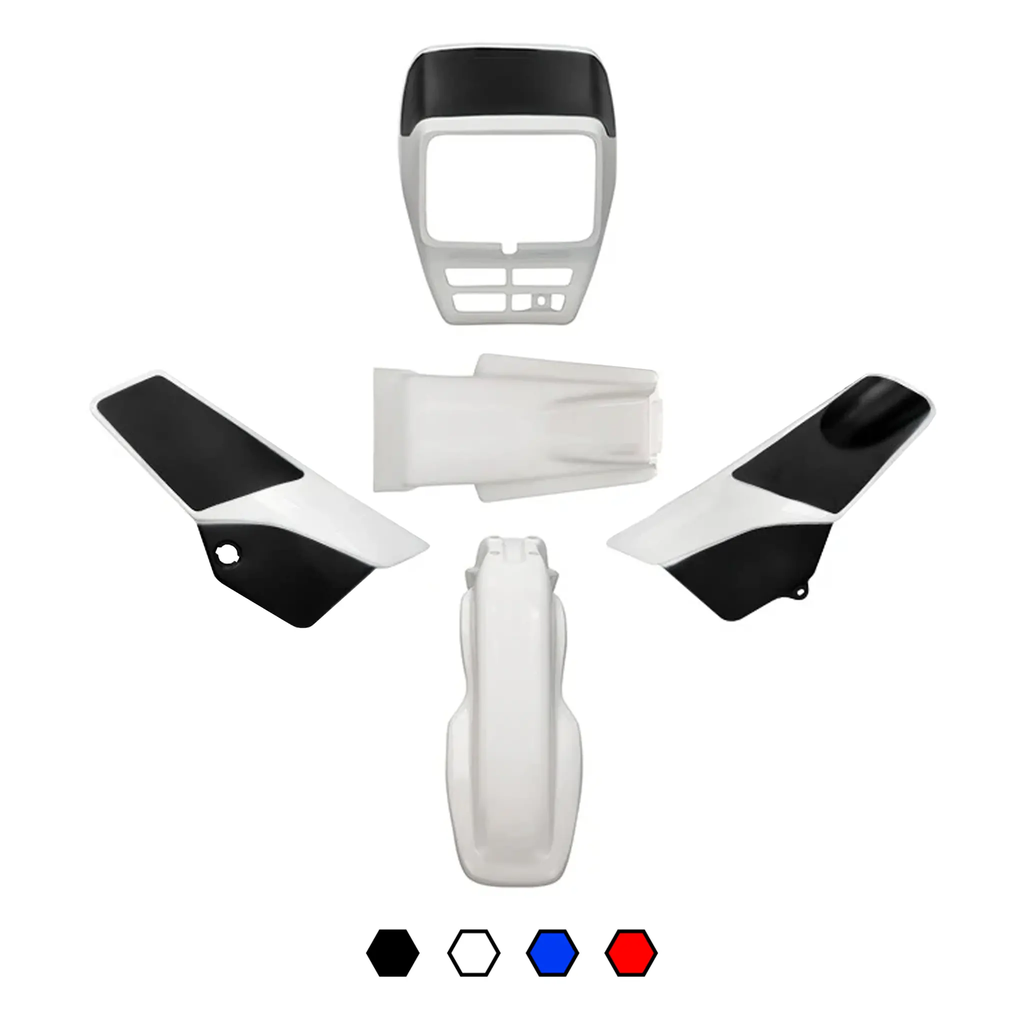 Carenados Yamaha DT125 AC 5 piezas negro AllPro