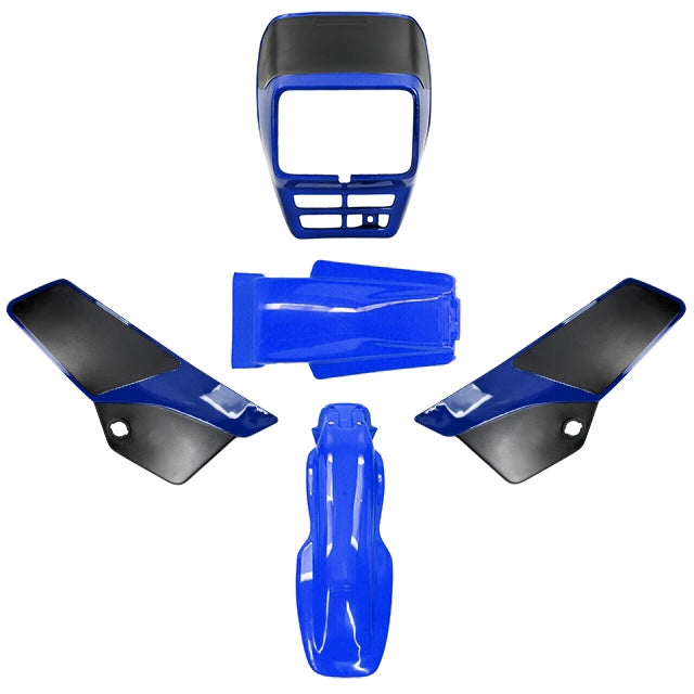 Carenados Yamaha DT125 AC 5 piezas azul AllPro
